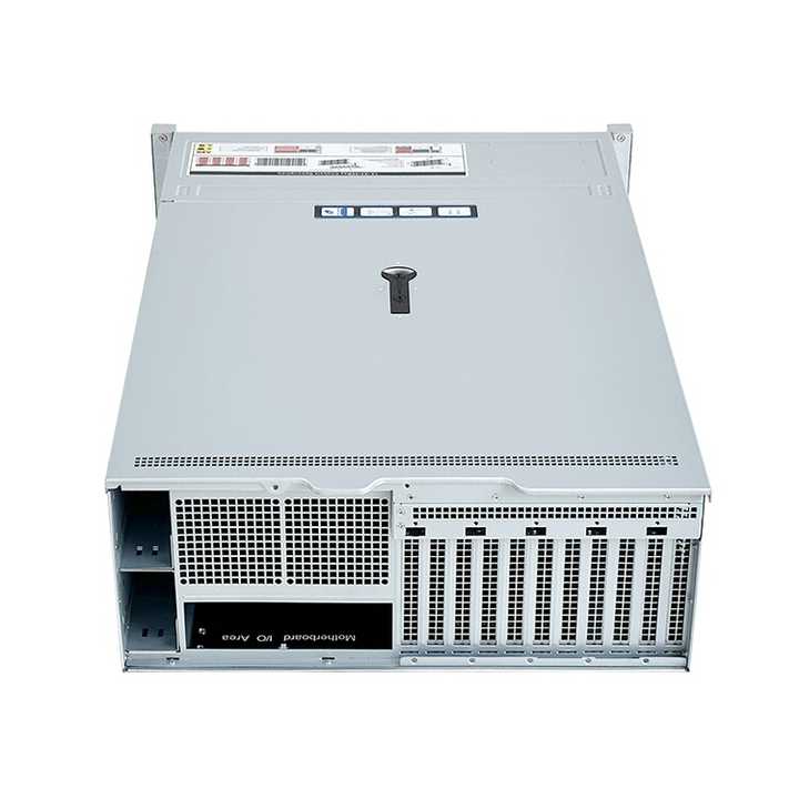 علبة الخادم 4U طراز ISC-SC465B08-L ذات 8 فتحات للتبديل السريع 11 فتحة توسعة (2) علبة الخادم 4U طراز ISC-SC465B08-L ذات 8 فتحات للتبديل السريع 11 فتحة توسعة (2)