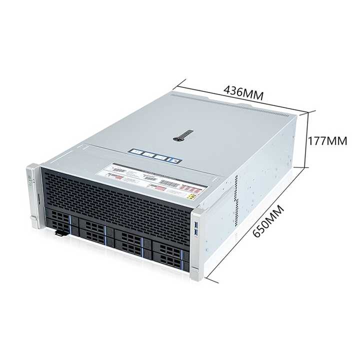 علبة الخادم 4U طراز ISC-SC465B08-L ذات 8 فتحات للتبديل السريع 11 فتحة توسعة (3)