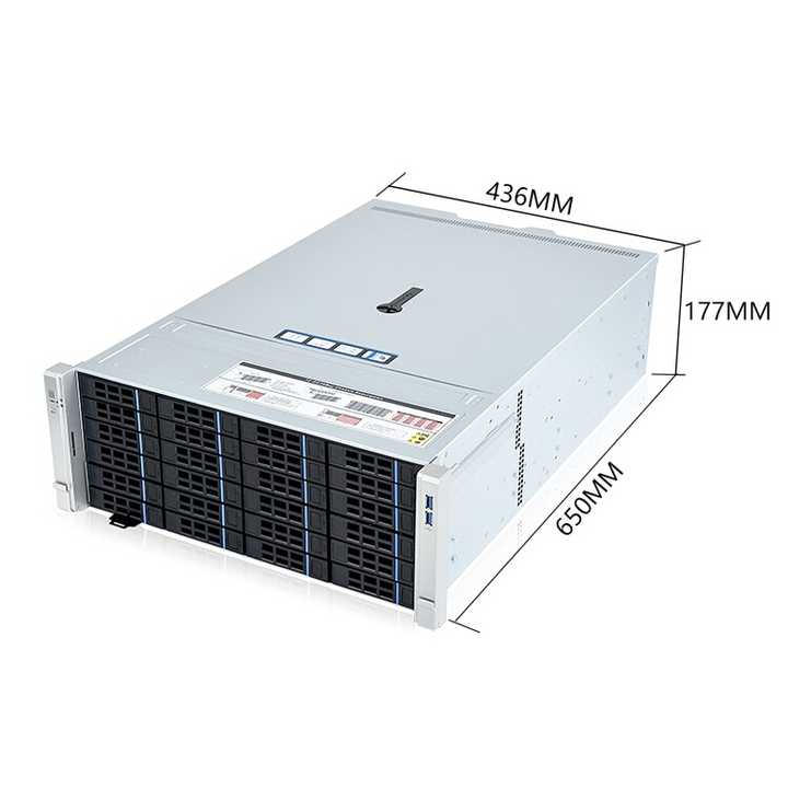 Caixa de servidor 4U Modelo ISC-SC465B24-L 24 compartimentos de troca em tensão 7 ranhuras de expansão (4) Caixa de servidor 4U Modelo ISC-SC465B24-L 24 compartimentos de troca em tensão 7 ranhuras de expansão (4)
