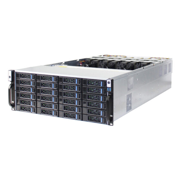 Carcasa de servidor 4U Modelo ISC-SC485-H24-T 24 discos duros frontales de 2,5 pulgadas 16 ranuras de expansión (4) Carcasa de servidor 4U Modelo ISC-SC485-H24-T 24 discos duros frontales de 2,5 pulgadas 16 ranuras de expansión (4)