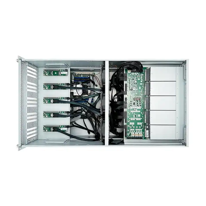 6U GPUサーバケース ISC-GS6U860-61 6Gbs SASバックプレーン 8PCIeスロット (1) 6U GPUサーバケース ISC-GS6U860-61 6Gbs SASバックプレーン 8PCIeスロット