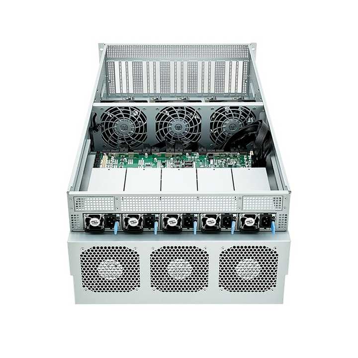 6U GPU Server Case Model ISC6U860 101 6Gbs SAS Backplane 8 PCIe Slots (2)
