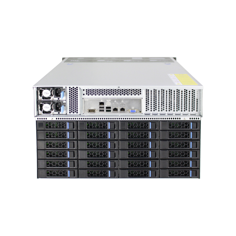 Carcasa de servidor 6U Modelo ISC-SC665-H48-T 48 discos duros intercambiables en caliente 7 ranuras de expansión (7) Carcasa de servidor 6U Modelo ISC-SC665-H48-T 48 discos duros intercambiables en caliente 7 ranuras de expansión (7)