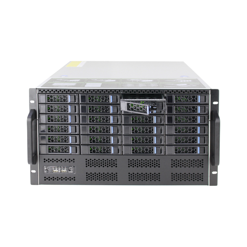 Carcasa de servidor 6U Modelo ISC-SC665-H48-T 48 discos duros intercambiables en caliente 7 ranuras de expansión (8)