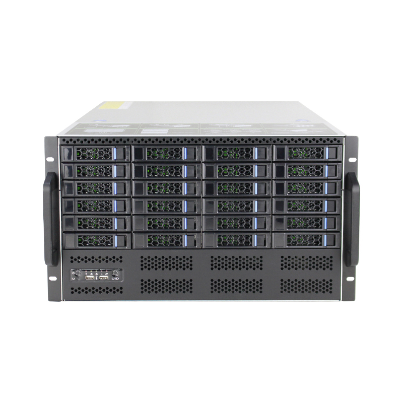 Carcasa de servidor 6U Modelo ISC-SC665-H48-T 48 discos duros intercambiables en caliente 7 ranuras de expansión (9) Carcasa de servidor 6U Modelo ISC-SC665-H48-T 48 discos duros intercambiables en caliente 7 ranuras de expansión (9)