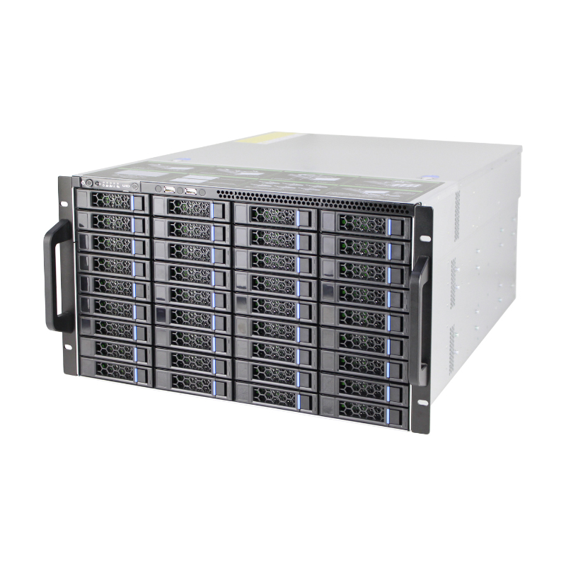 علبة الخادم 6U طراز ISC-SC665-H60-T 60 محرك أقراص صلبة قابلة للتبديل السريع 7 فتحات توسعة (2) علبة الخادم 6U طراز ISC-SC665-H60-T 60 محرك أقراص صلبة قابلة للتبديل السريع 7 فتحات توسعة (2)