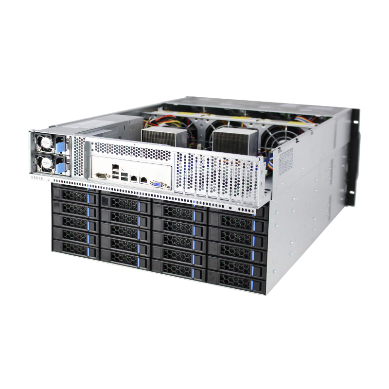 علبة الخادم 6U طراز ISC-SC665-H60-T 60 محرك أقراص صلبة قابلة للتبديل السريع 7 فتحات توسعة (9) علبة الخادم 6U طراز ISC-SC665-H60-T 60 محرك أقراص صلبة قابلة للتبديل السريع 7 فتحات توسعة (9)