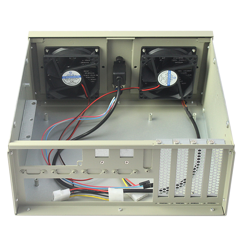 Настенный корпус 4 слота модель ISC WMS34W M 1HDD 2Fan PCI COM USB (1)