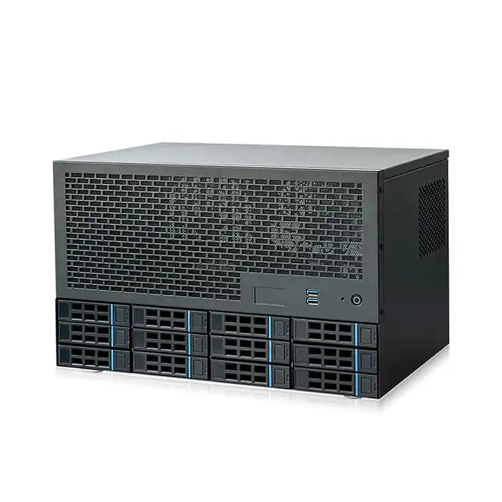 12 Bay NAS Devices ISC NS12S4 1 L 12HDD SAS SATA PCI ATX Black (2)