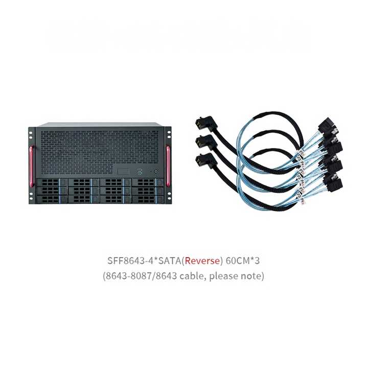 12 خليج NAS موديل ISC NS12S4 2 L 12HDD SAS SAS SATA SATA PCI ATX أسود (2)