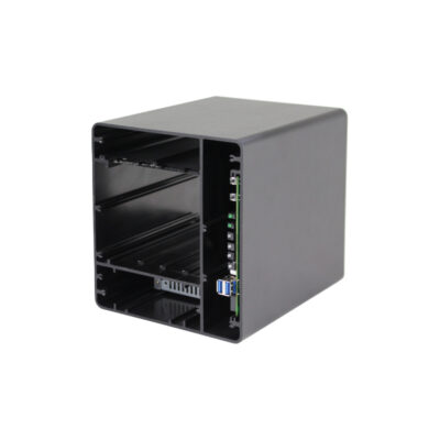 Caixa NAS de 4 compartimentos modelo ISC NS04AFB T 4HDD MiniITX USB Flex (4) Caixa NAS de 4 compartimentos modelo ISC NS04AFB T 4HDD MiniITX USB Flex (4)
