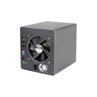 Caixa NAS de 4 compartimentos modelo ISC NS04AFB T 4HDD MiniITX USB Flex (5) Caixa NAS de 4 compartimentos modelo ISC NS04AFB T 4HDD MiniITX USB Flex (5)