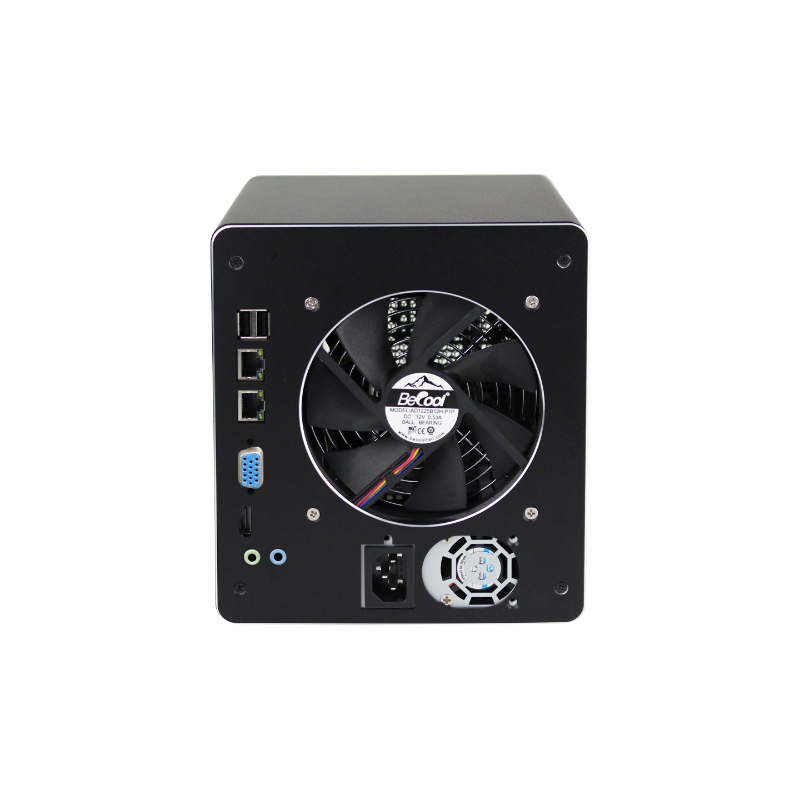 Dispositivos NAS de 4 compartimentos Modelo ISC NS04AFB T 4HDD MiniITX USB Flex (7)
