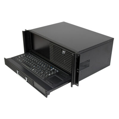 Carcasa para montaje en bastidor 4U ISC-RC4U300C-M Doble tamaño HDD 3 ranuras (8) Caja para montaje en bastidor 4U ISC-RC4U300C-M Doble tamaño HDD 3 ranuras