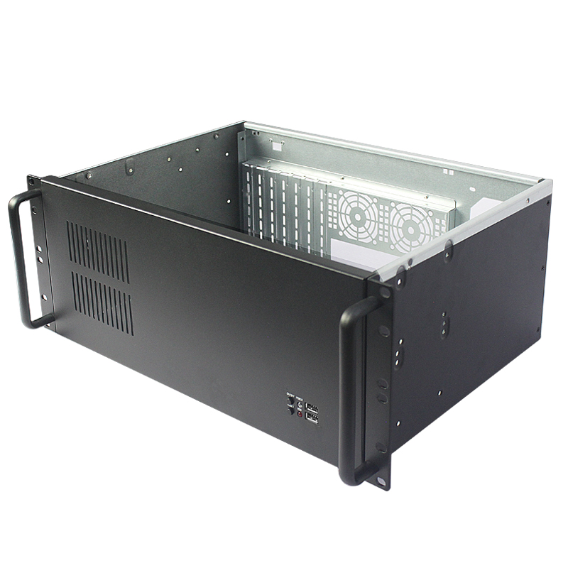 4U Rackmount Case ISC RC4U300FB M Dual HDD 7 Slots (1) 4U Rackmount Case ISC RC4U300FB M Dual HDD 7 Slots