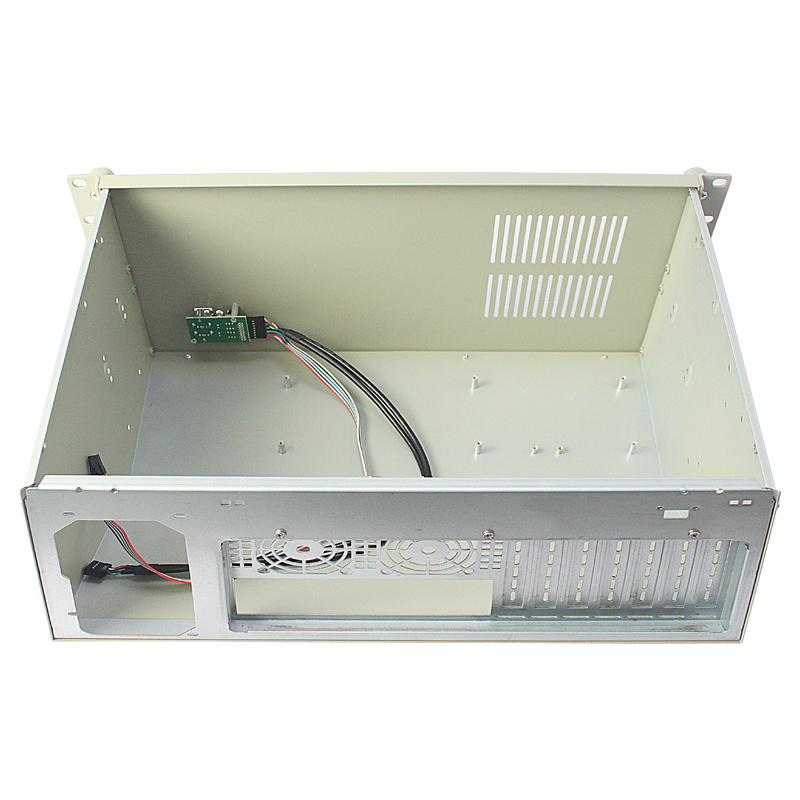 علبة 4U Rackmount Case ISC RC4U300FW 4U Rackmount ISC RC4U300FW M Dual HDD 7 فتحات (2)