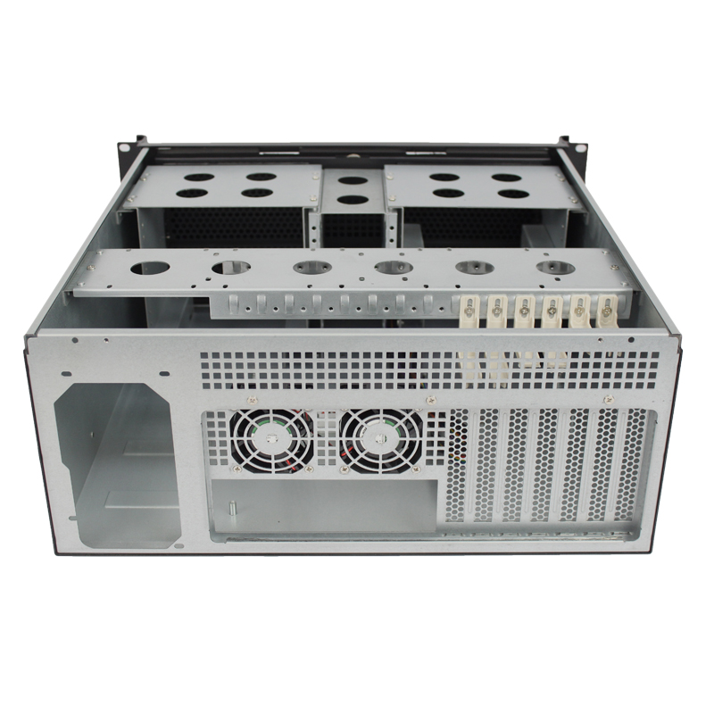Boîtier de montage en rack 4U ISC-RC4U450-6D-M 4+4 HDD 7 PCI (1)