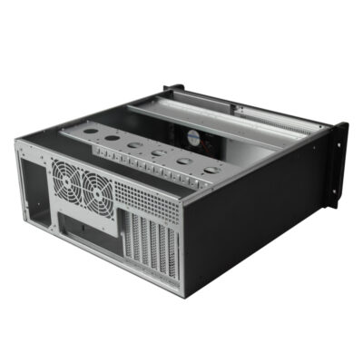 4Uラックマウントケース ISC-RC4U450C-M 2または3 デュアルHDD 7スロット (2) 4Uラックマウントケース ISC-RC4U450C-M 2または3 デュアルHDD 7スロット