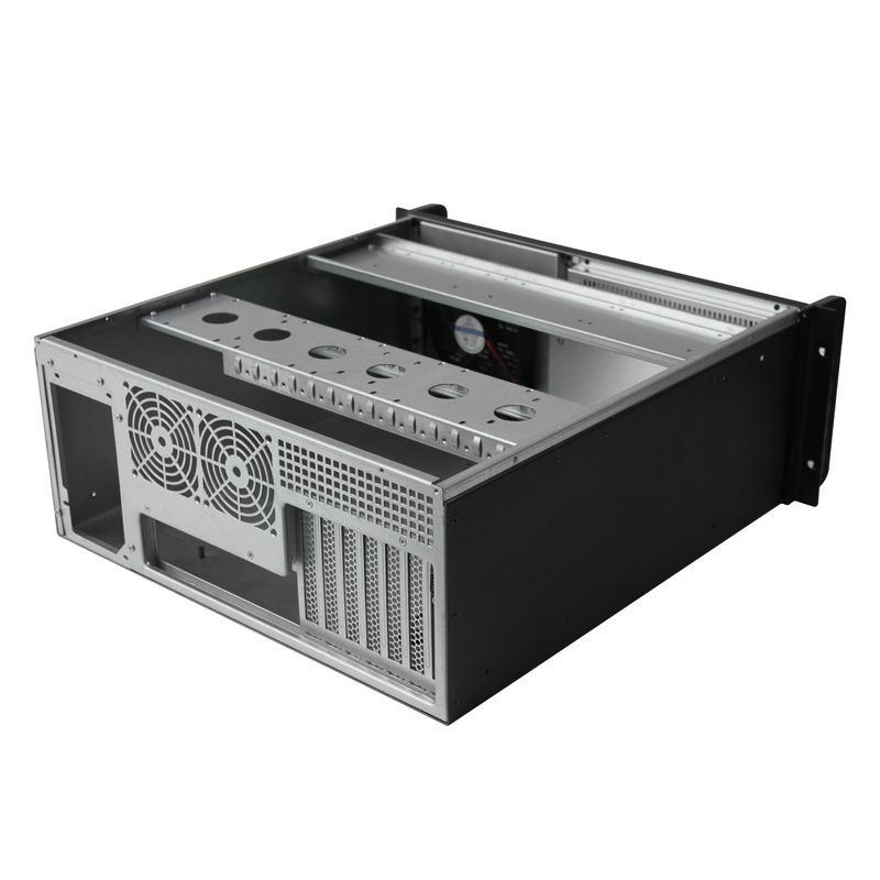 4Uラックマウントケース ISC-RC4U450C-M 2または3 デュアルHDD 7スロット (2) 4Uラックマウントケース ISC-RC4U450C-M 2または3 デュアルHDD 7スロット
