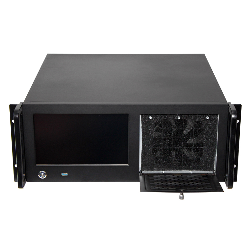 4Uラックマウントケース ISC-RC4U450C-M 2または3 デュアルHDD 7スロット (4) 4Uラックマウントケース ISC-RC4U450C-M 2または3 デュアルHDD 7スロット