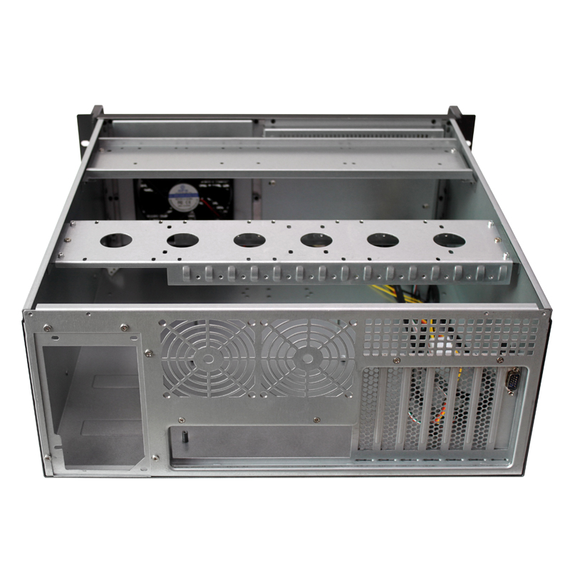 4Uラックマウントケース ISC-RC4U450C-M 2または3 デュアルHDD 7スロット (5) 4Uラックマウントケース ISC-RC4U450C-M 2または3 デュアルHDD 7スロット
