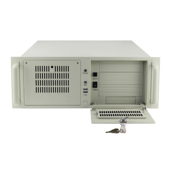 4U Rackmount-Gehäuse ISC RC4U510L T 3 Dual HDD 3 Opt 7 Steckplätze (1) 4U Rackmount-Gehäuse ISC RC4U510L T 3 Dual HDD 3 Opt 7 Steckplätze (1)