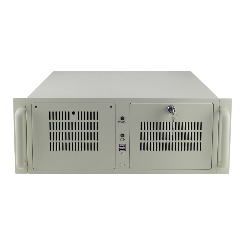 Carcasa para montaje en bastidor 4U ISC RC4U510L T 3 Ranuras dobles HDD 3 Opt 7 (10) 4U Rackmount Case ISC RC4U510L T 3 Dual HDD 3 Opt 7 Slots