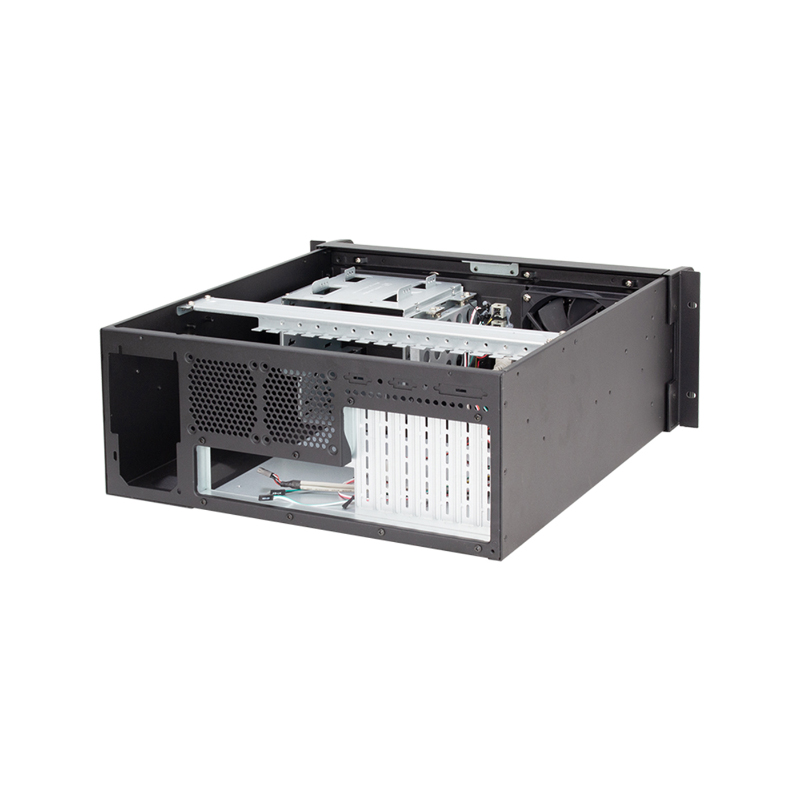 4U ラックマウントケース ISC RC4U610DB T 3 HDD 2 Opt 7 スロット (4)