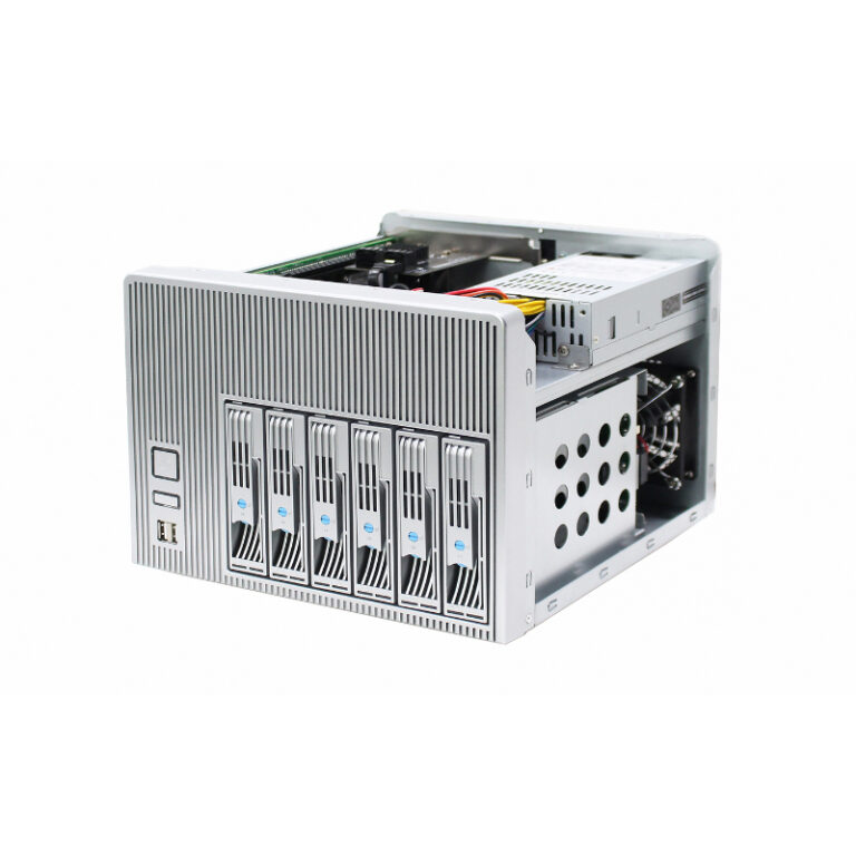 6-Bay Mini-ITX NAS Case