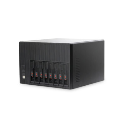 علب NAS ذات 8 فتحات من طراز ISC NS8S T 8HDD MicroATX PCI USB3 (4) علب NAS ذات 8 فتحات من طراز ISC NS8S T 8HDD MicroATX PCI USB3 (4)