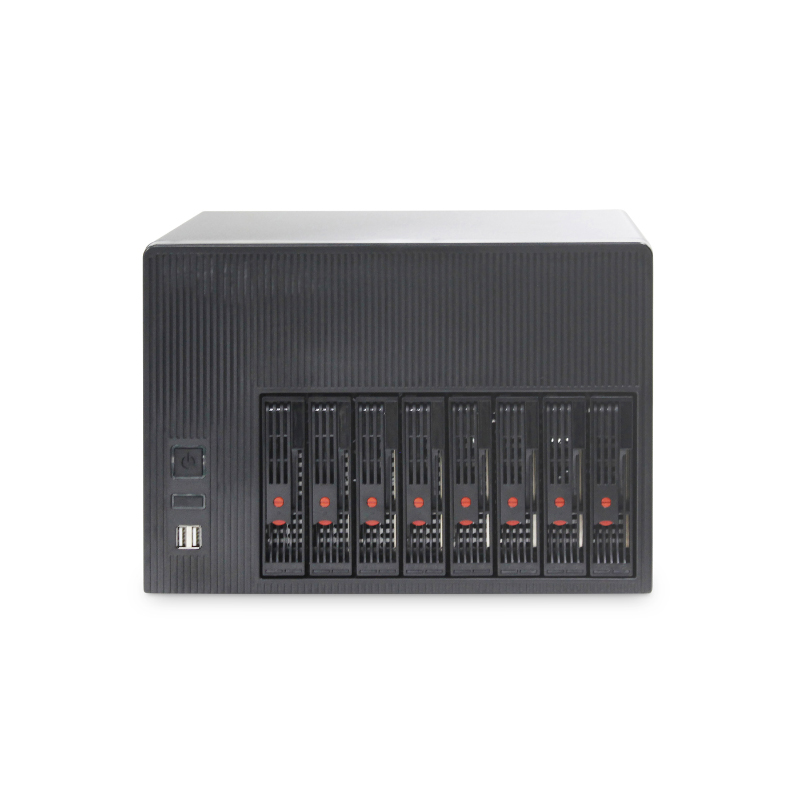 أجهزة 8 Bay NAS من طراز ISC NS8S T 8HDD MicroATX PCI USB3 (5)