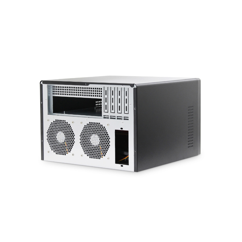علب 8 Bay NAS Cases طراز ISC NS8S T 8HDD MicroATX PCI USB3 (7) علب 8 Bay NAS Cases طراز ISC NS8S T 8HDD MicroATX PCI USB3 (7)