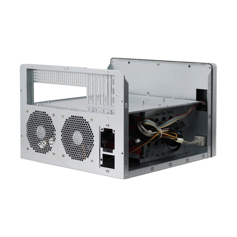 علب NAS ذات 8 فتحات من طراز ISC NS8SP T 8HDD MicroATX PCI USB3 (6) علب NAS ذات 8 فتحات من طراز ISC NS8SP T 8HDD MicroATX PCI USB3 (6)