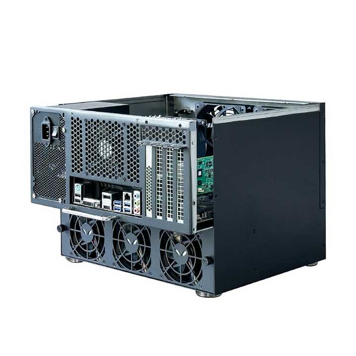أجهزة 9 خليج NAS طراز ISC NS09S2 1 لتر 9HDD SAS SAS SATA SATA USB3 MicroATX (6)