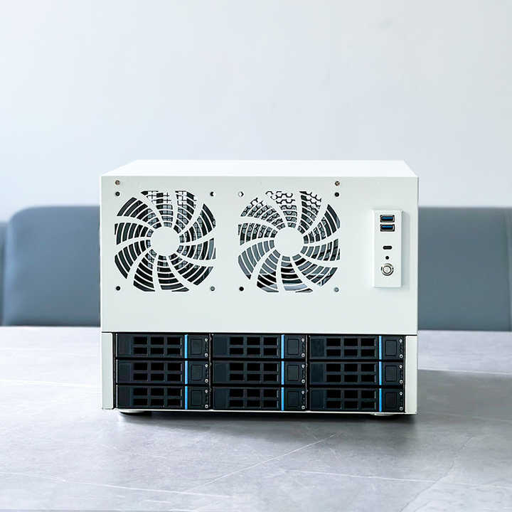علب NAS 9 باي NAS طراز ISC NS09S2 6 L 9HDD SAS SAS SATA SATA USB3 MicroATX أبيض (4) علب NAS 9 باي NAS طراز ISC NS09S2 6 L 9HDD SAS SAS SATA SATA USB3 MicroATX أبيض (4)