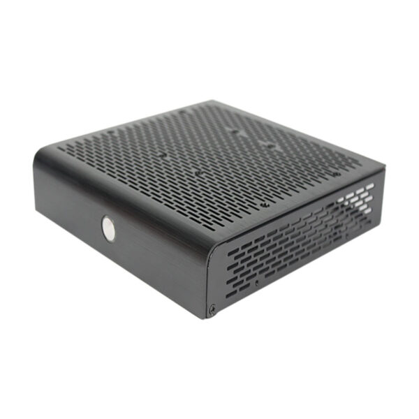 علبة ميني آي تي إكس موديل ISC ITX ITXS23 M 2HDD USB WiFi ألومنيوم (4) علبة ميني آي تي إكس موديل ISC ITX ITXS23 M 2HDD USB WiFi ألومنيوم (4)