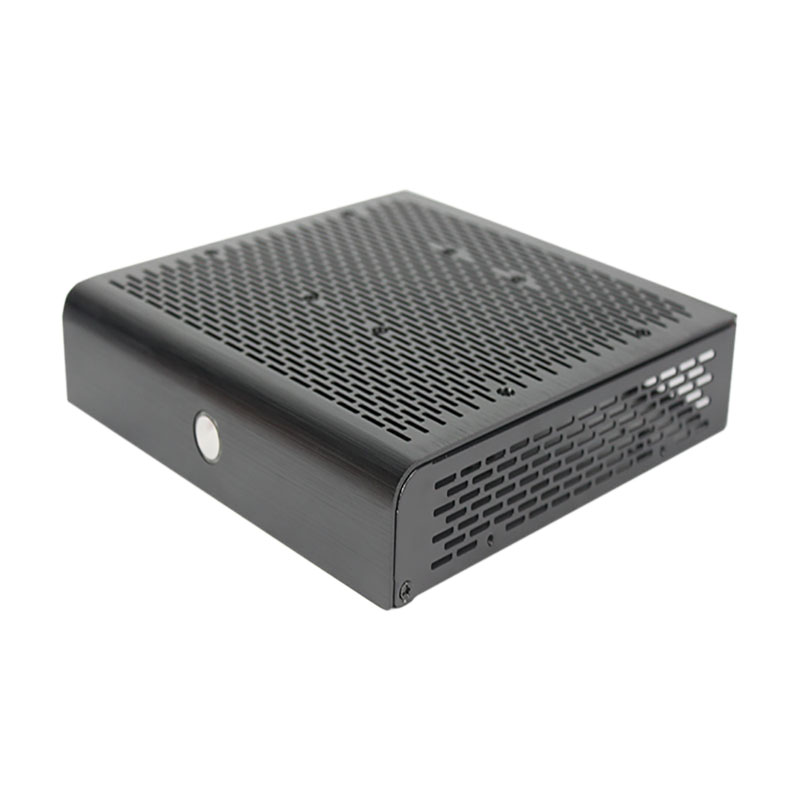 علبة ميني آي تي إكس موديل ISC ITX ITXS23 M 2HDD USB WiFi ألومنيوم (4) علبة ميني آي تي إكس موديل ISC ITX ITXS23 M 2HDD USB WiFi ألومنيوم (4)