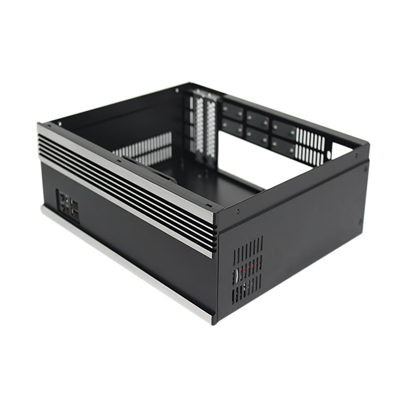 علبة ميني آي تي إكس ميني آي تي إكس موديل ISC ITXSS25 M 2HDD PCI USB2 ألومنيوم (1) علبة ميني آي تي إكس موديل ISC ITXS25 M 2HDD PCI USB2 ألومنيوم
