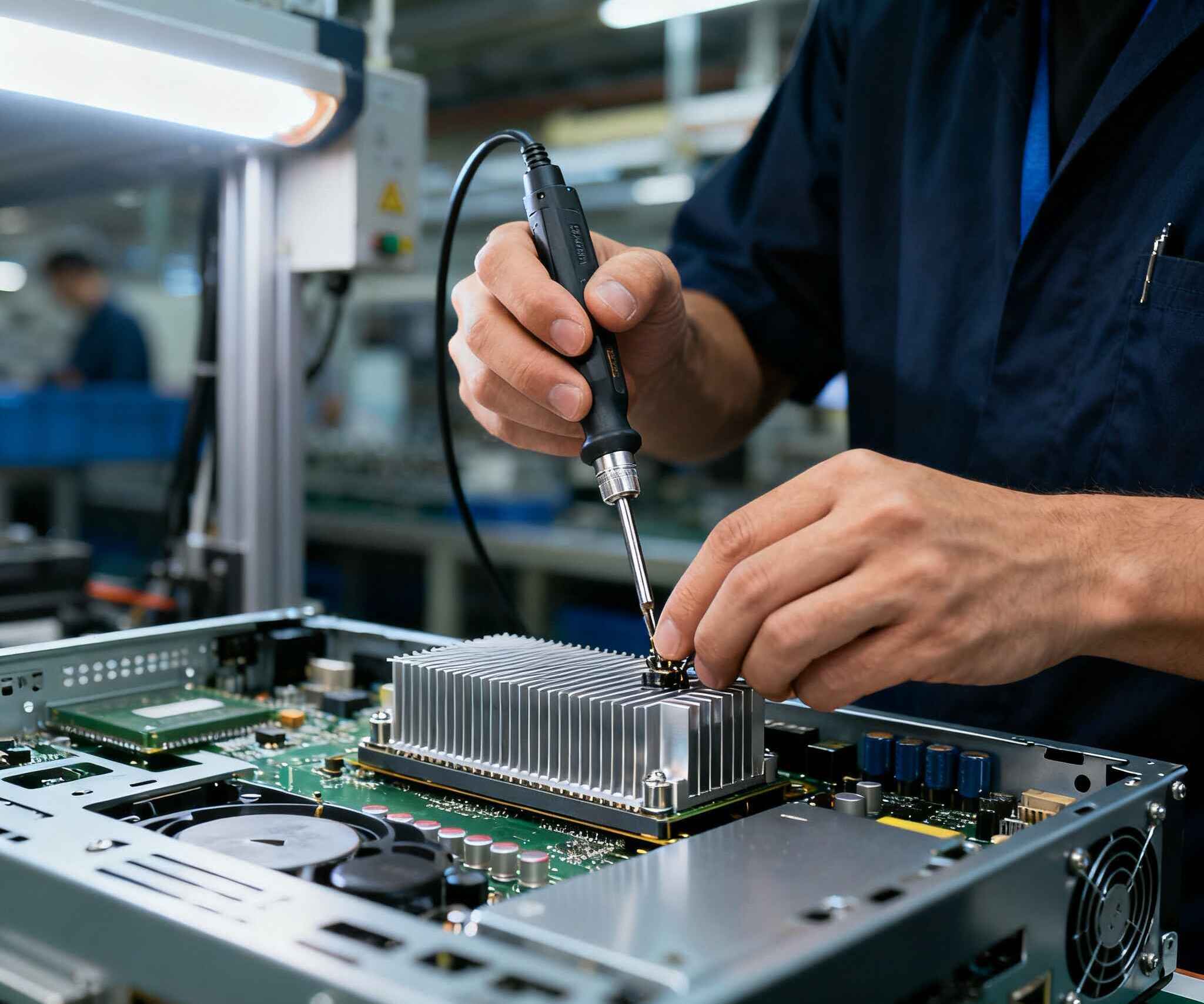 Produktionsstätte für GPU-Servergehäuse - warum das Gehäuse wichtiger ist, als Sie denken 3