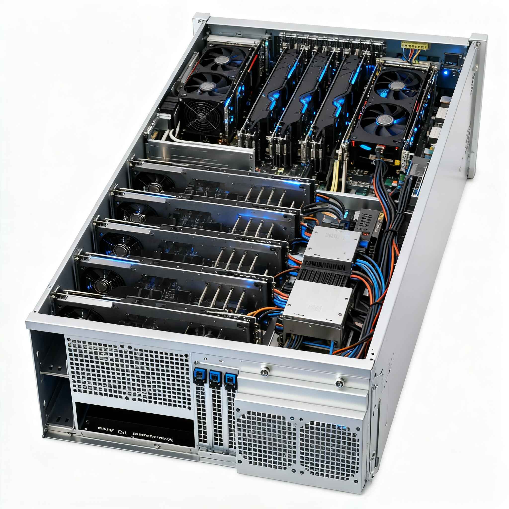 How to choose a 4U GPU server chassis for multi GPU AI training 3
