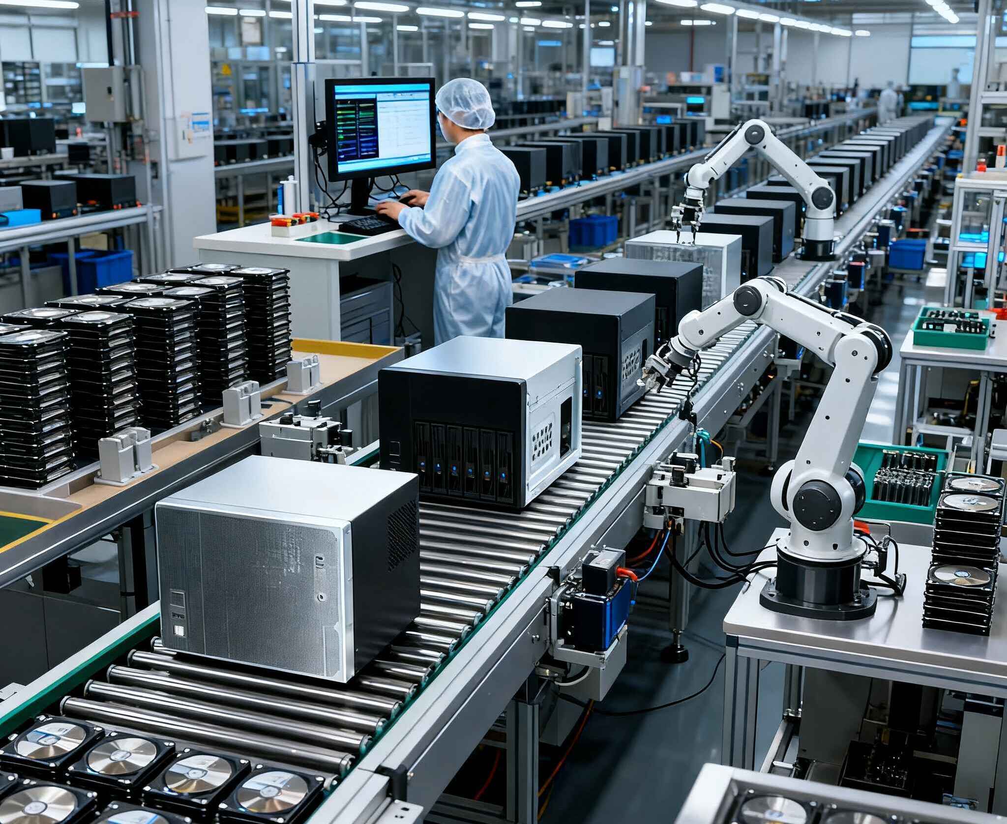 NAS device production factory — a practical take 3 2