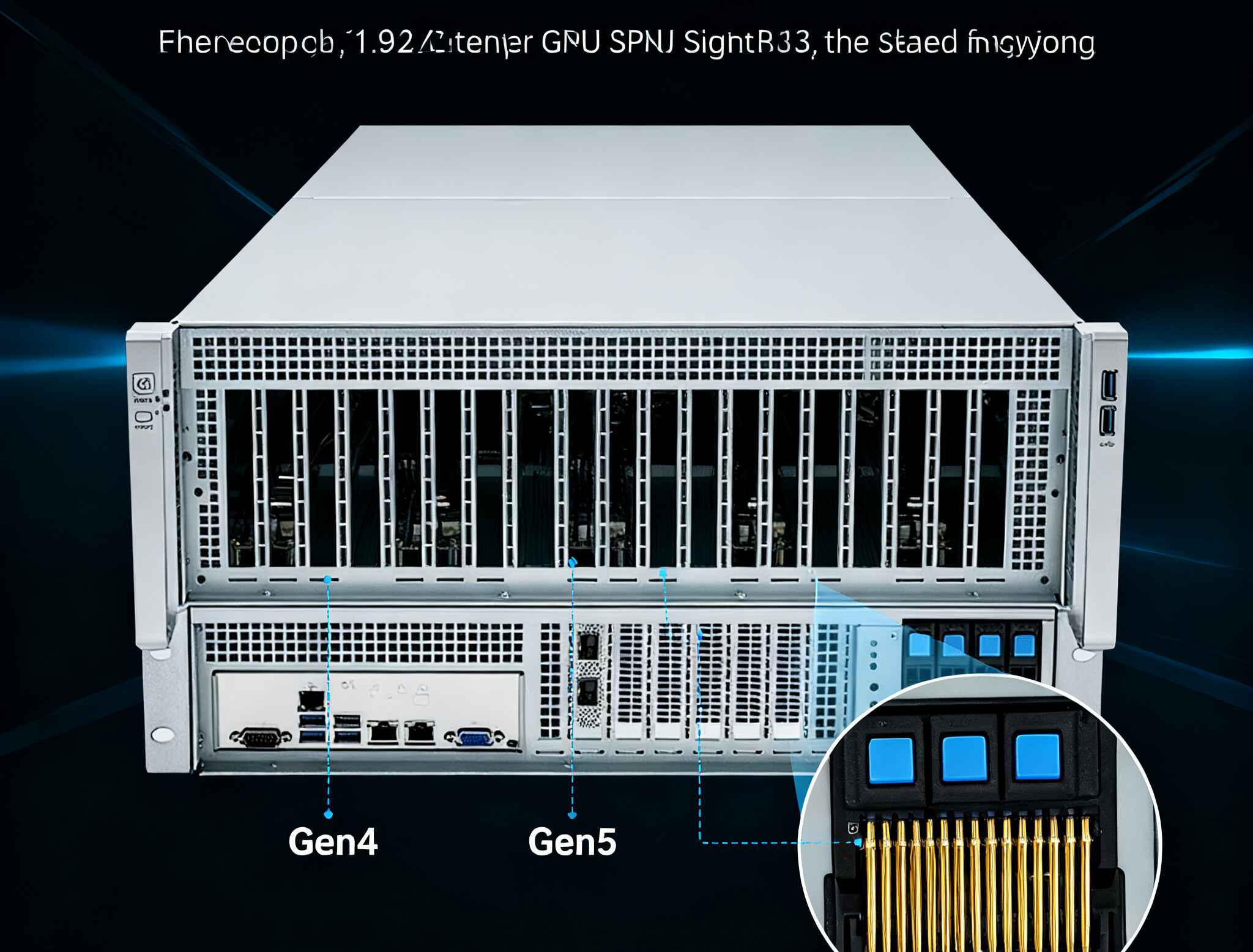 PCIe Gen4 vs Gen5 riser and backplane considerations for GPU chassis 1