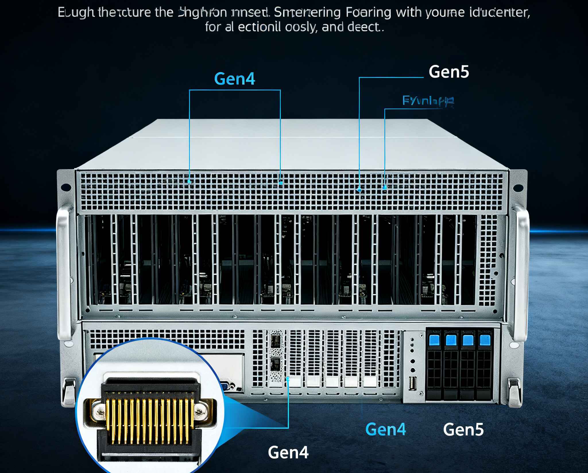 PCIe Gen4 vs Gen5 riser and backplane considerations for GPU chassis 4