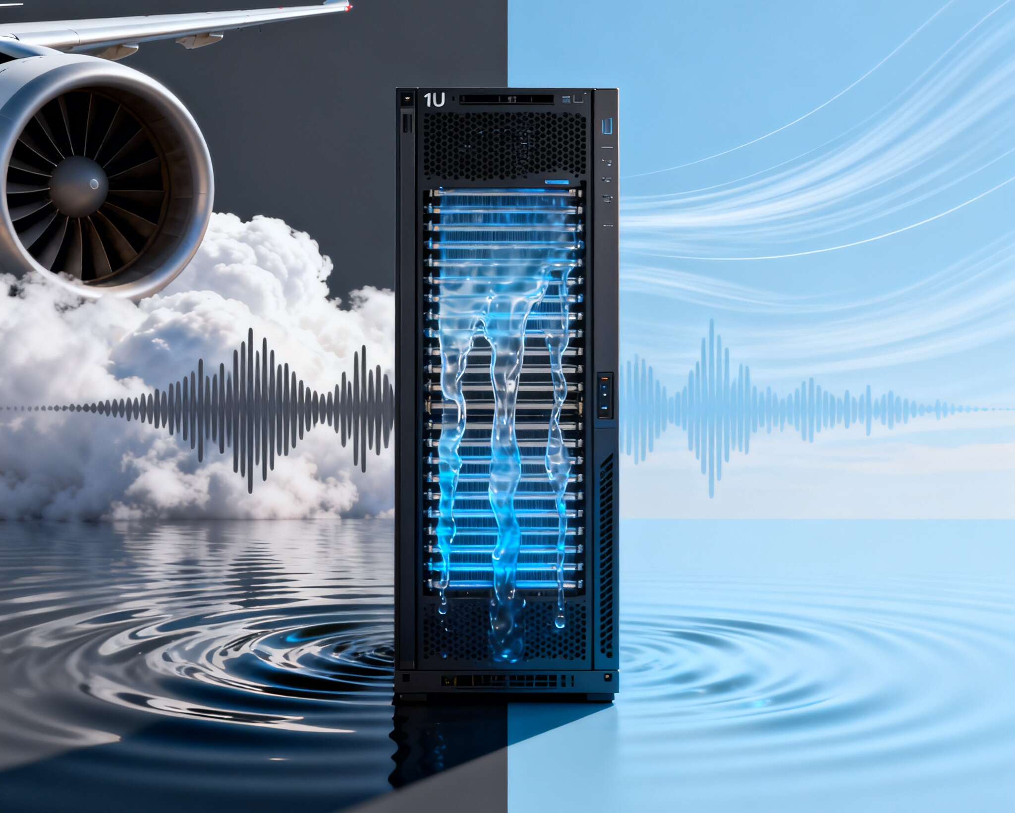 Cooling 1U high density servers without jet engine noise 3