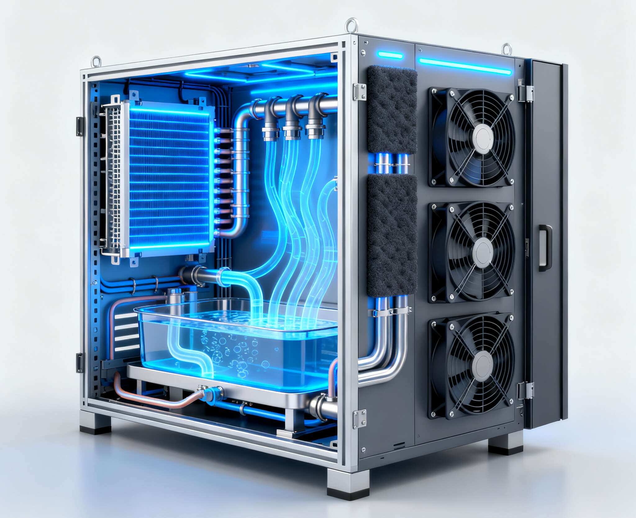 Cooling 1U high density servers without jet engine noise 4