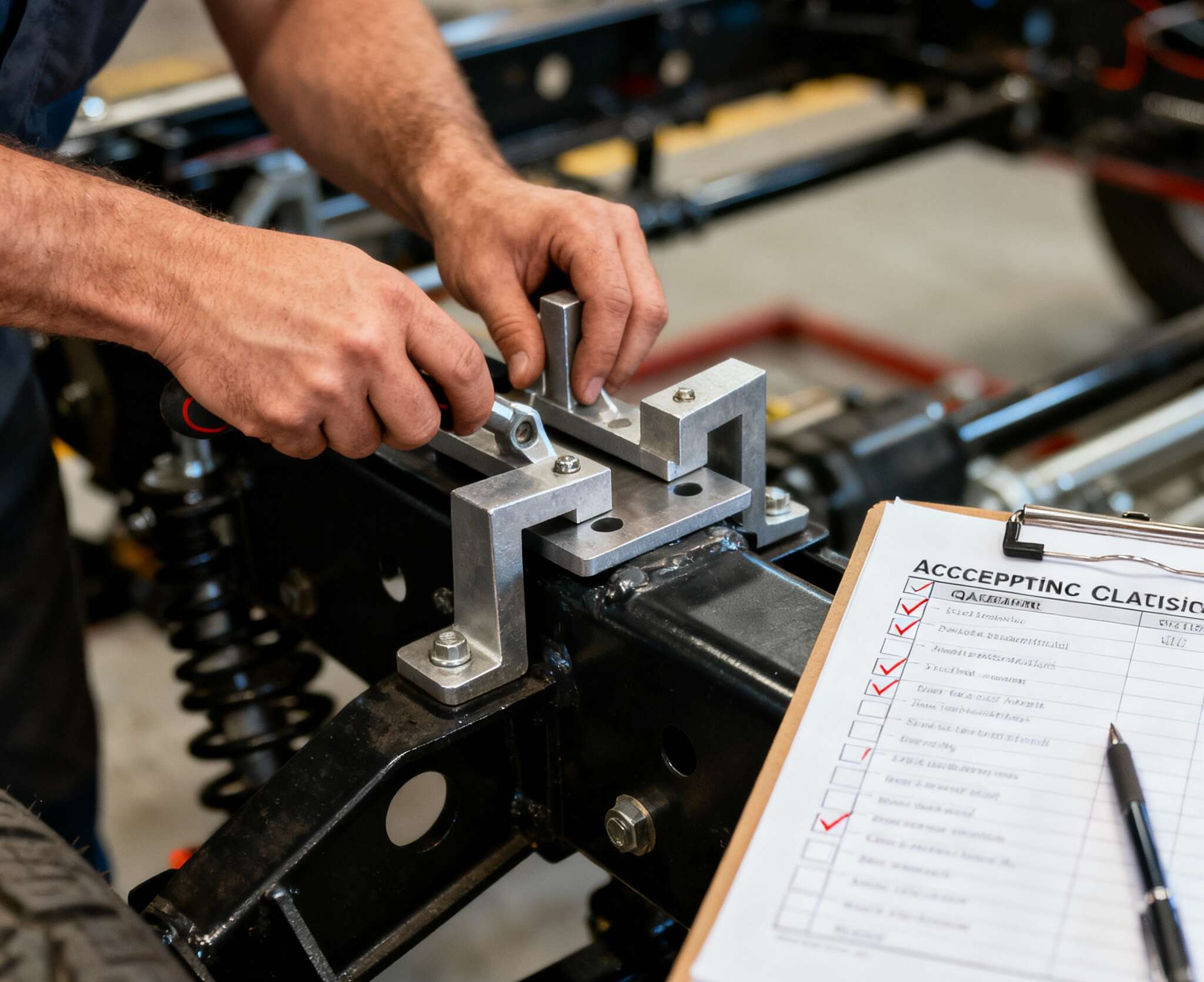 Defining acceptance criteria AQL for chassis 1