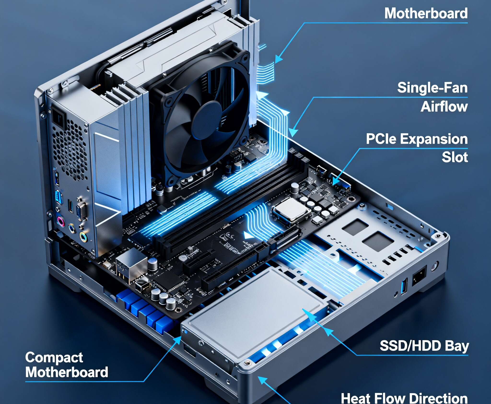 Caja industrial Mini ITX usos comunes limitaciones 2