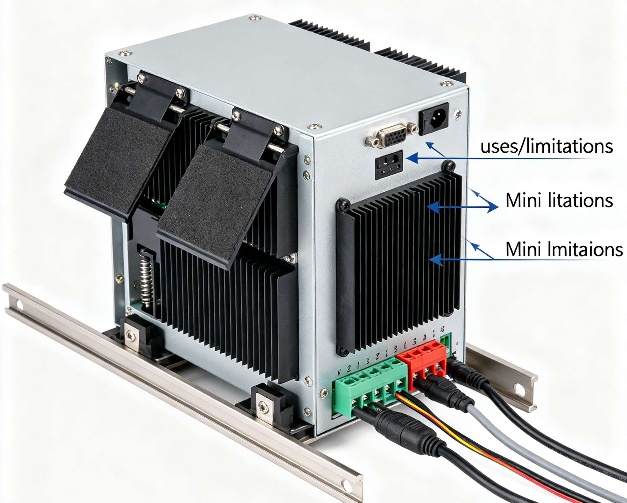 Caja industrial Mini ITX usos comunes limitaciones 3