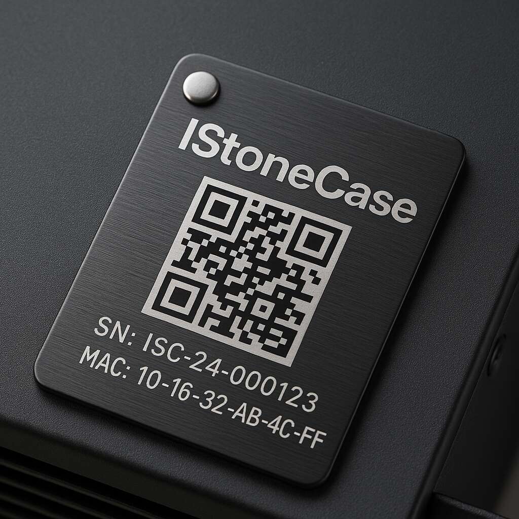 Silkscreen Laser Engraving Nameplates Brand Presentation 2