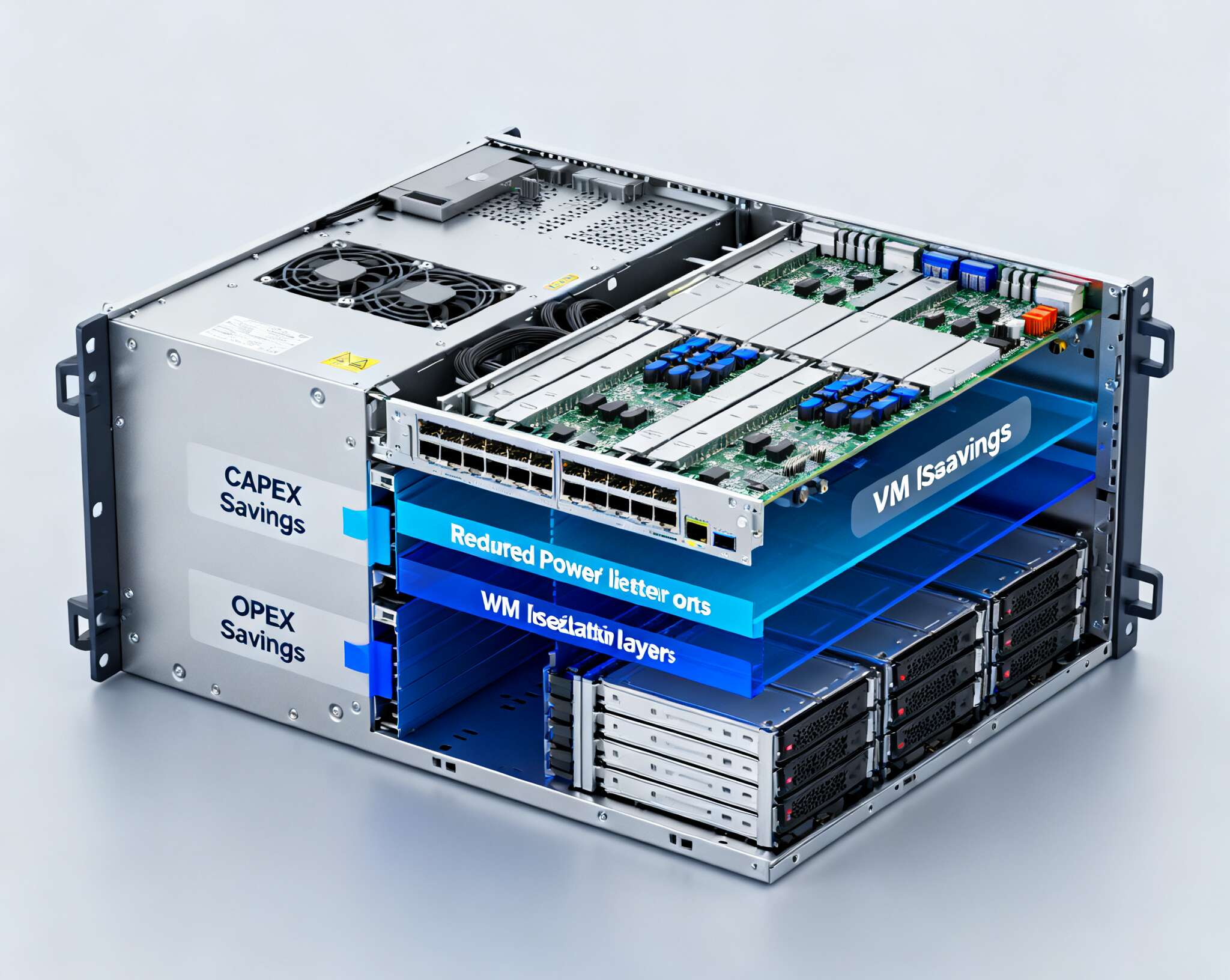 TCO benefits of dual node chassis in HPC virtualization 1